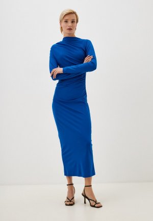Платье UnicoModa. Цвет: синий