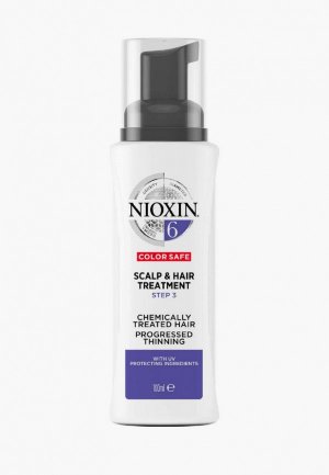 Маска для волос Nioxin система 6, 100 мл. Цвет: белый