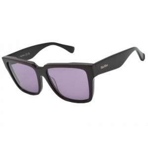 Солнцезащитные очки MM0078, фиолетовый, бордовый Max Mara. Цвет: красный/фиолетовый/бордовый