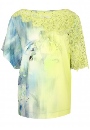Блуза MARIA GRAZIA SEVERI. Цвет: разноцветный