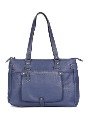 Женская сумка шоппер , синяя Picard. Цвет: синий