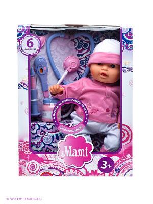 Кукла Пупс с набором доктора Mami. Цвет: розовый