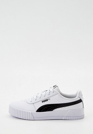 puma carina white and black