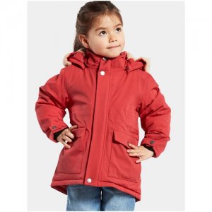 Куртка Детская Lizzo 503848 (459) Didriksons Цвет розово-оранжевый Рост 130