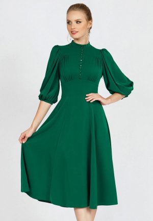 Платье Marichuell SILVESTRA. Цвет: зеленый