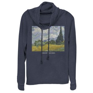 Пуловер Truly Gogh для юниоров на открытом воздухе с воротником-хомутом Unbranded