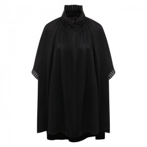 Блузка из вискозы Tegin. Цвет: чёрный