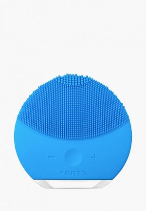 Прибор для очищения лица Foreo LUNA Mini 2, Aquamarine. Цвет: синий