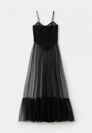 Платье Gloria Jeans. Цвет: черный