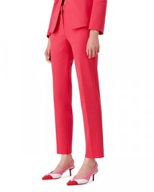 Прямые эластичные брюки , цвет Red Emporio Armani