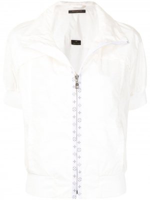 Куртка pre-owned с короткими рукавами Louis Vuitton. Цвет: белый