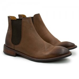 Ботинки , демисезонные, натуральная кожа, размер 42 EU, коричневый Strellson. Цвет: черный/коричневый