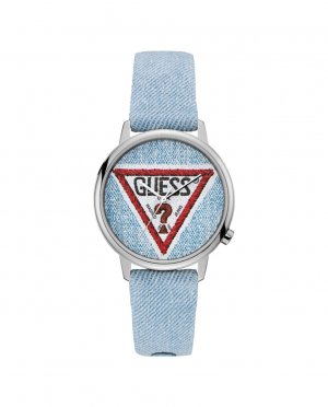 Часы-унисекс Originals V1014M1 из кожи с синим ремешком , синий Guess