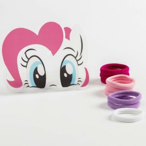 Резинки для волос Hasbro. Цвет: розовый, сиреневый