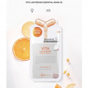 Vita Light Beam Essential Mask EX 24 мл * 10 листов Mediheal