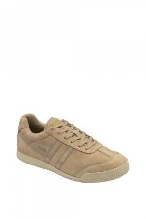 Кроссовки 'Harrier Mirror' Suede Lace-Up Trainers , бежевый Gola