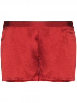 Пижамные шорты La Perla. Цвет: красный