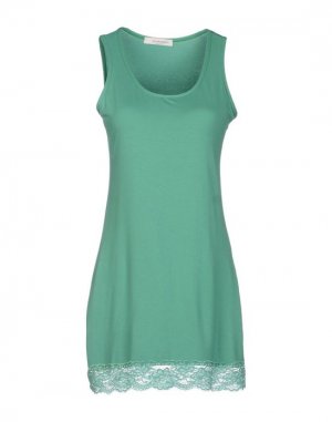 Короткое платье SOTTOMARINO. Цвет: зеленый