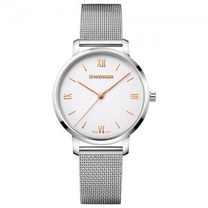 Наручные часы Metropolitan Donnissima 01.1731.104, белый WENGER. Цвет: серебристый