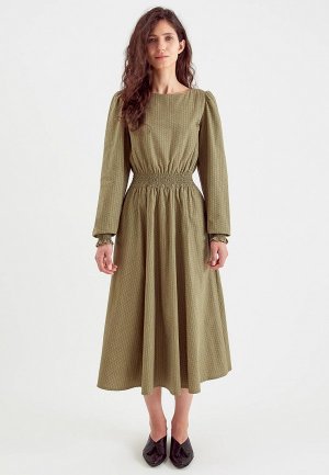 Платье Unique Fabric Мэрилин. Цвет: зеленый