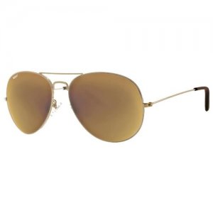 Солнцезащитные очки , золотой Zippo. Цвет: золотистый