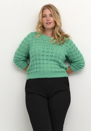 Вязаный свитер HELENA , цвет gumdrop green Kaffe Curve