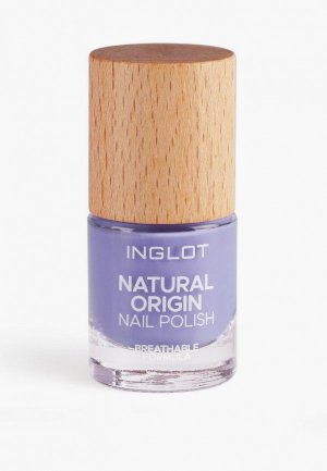Лак для ногтей Inglot Nail polish natural origin 041 nude mood, 8 мл. Цвет: фиолетовый