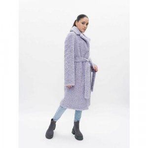 Пальто , размер 48, фиолетовый ALEF. Цвет: фиолетовый/лавандовый