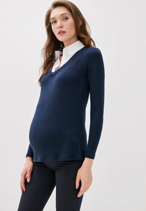 Пуловер Mams Mam's. Цвет: синий