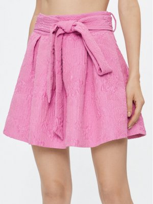Мини-юбка стандартного кроя , розовый Custommade