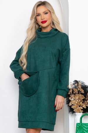 Платье LT COLLECTION. Цвет: бирюзовый