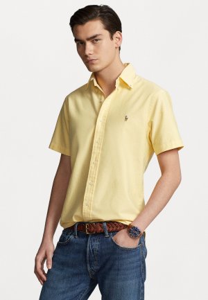 Рубашка SHORT SLEEVE SPORT SHIRT , оксфорды желтого цвета Polo Ralph Lauren