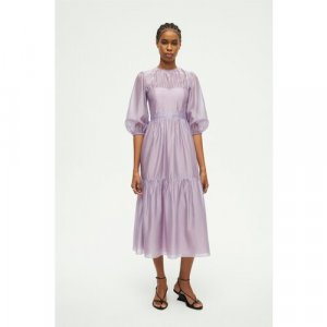 Платье , размер 40, фиолетовый SHI-SHI. Цвет: лаванда/фиолетовый