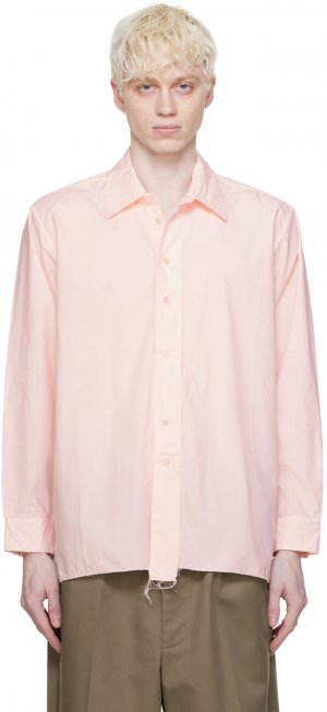 Розовая базовая рубашка Camiel Fortgens