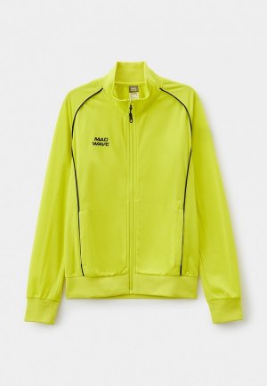 Олимпийка MadWave Track jacket Junior. Цвет: зеленый