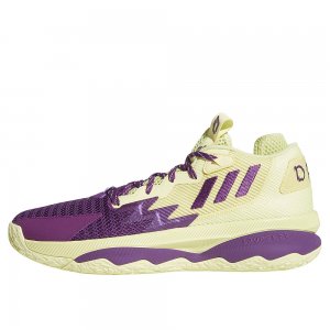Мужские баскетбольные кроссовки Dame 8 adidas Performance. Цвет: разноцветный