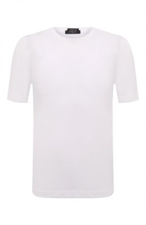 Хлопковая футболка Svevo. Цвет: белый