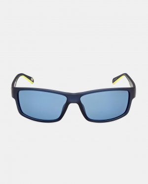 Прямоугольные солнцезащитные очки темно-синего цвета , темно-синий Skechers