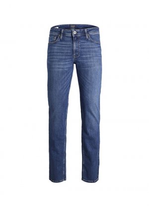 Прямые мужские джинсовые брюки с нормальной талией и обычным кроем Jack & Jones
