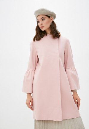 Пальто French Connection. Цвет: розовый