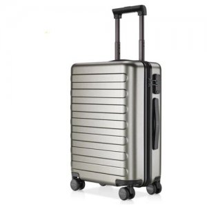Умный чемодан LXX03RM, 65 л, размер 24, серый, черный Xiaomi. Цвет: серый
