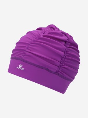 Шапочка для плавания женская, Фиолетовый Joss. Цвет: фиолетовый
