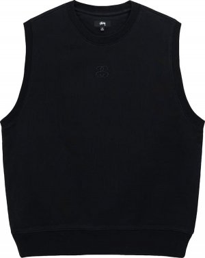 Жилет Ss-Link Fleece Vest 'Black', черный Stussy