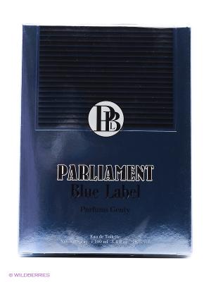 Туалетная вода PARLIAMENT BLUE LABEL EDT 100 ML SPRAY PARFUMS GENTY. Цвет: прозрачный
