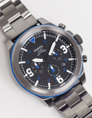 Мужские часы-браслет FS5753 -Черный цвет Fossil