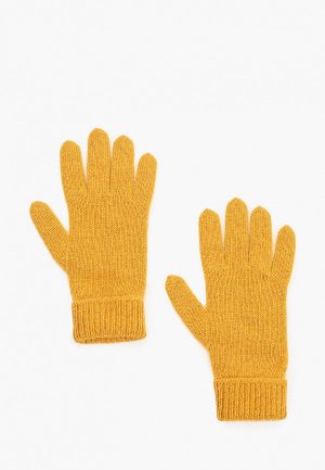 Перчатки Noryalli. Цвет: желтый