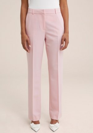 Брюки из ткани , цвет pink WE Fashion