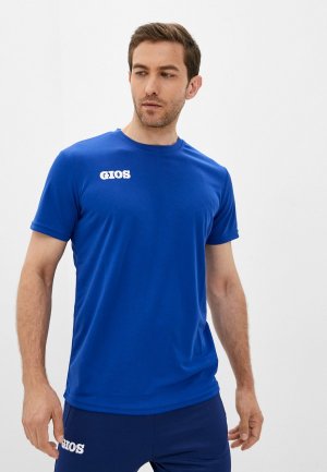 Футболка спортивная Gios. Цвет: синий