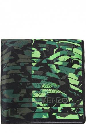 Платок Kenzo. Цвет: зеленый