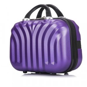 Бьюти-кейс Lcase, 15х25х34 см, фиолетовый L'case. Цвет: фиолетовый